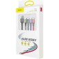 Baseus 4-in-1 USB kabel Lightning, Micro-USB - 1,2 m
